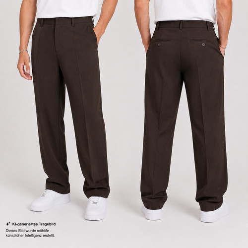 Mennace herren anzughose braun - herren,