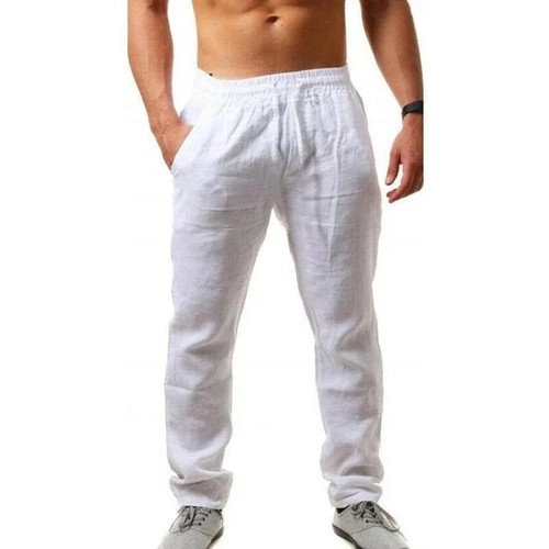 Herren leinenhose stoffhose - leinenhose,