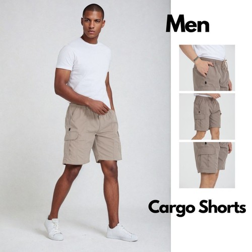 Herren cargo shorts dehnbund - cargo,