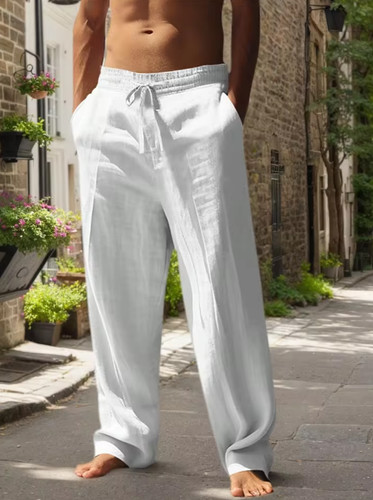 Leinenhose herren lang - herren,