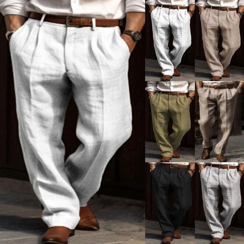 Herren baumwolle leinen - herren,