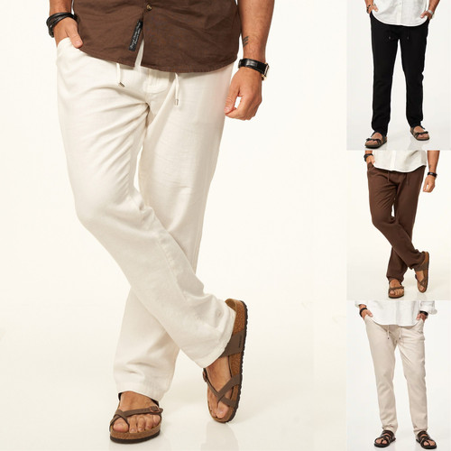 Herren leinenhose sommer - herren,