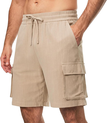 Herren leinen shorts - herren,