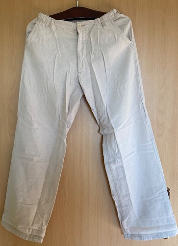 Leichte sommerhose aus leinen - leichte,