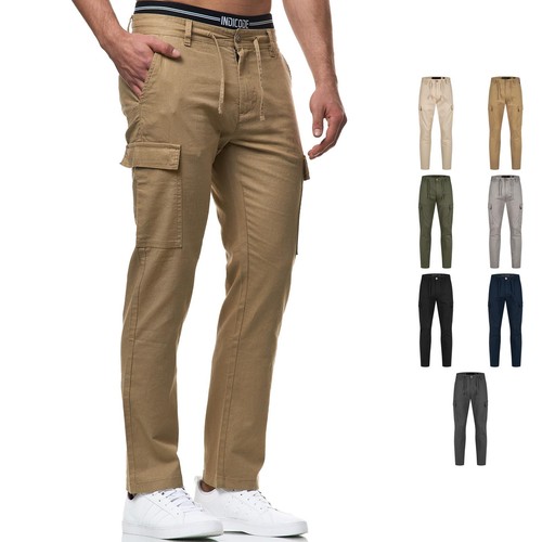 Indicode herren leinenhose - indicode,