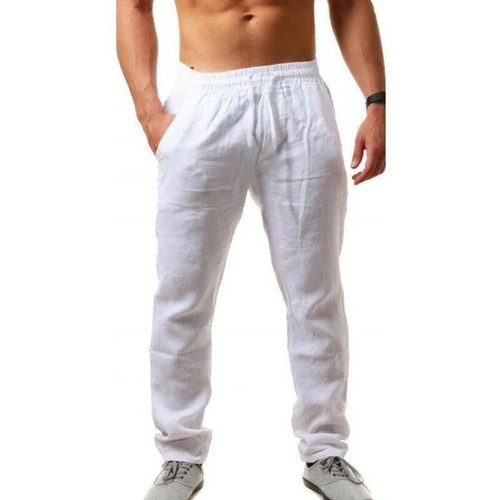 Herren leinenhose stoffhose - leinenhose,