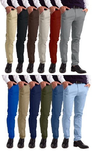 Herren chino hose - herren, fit